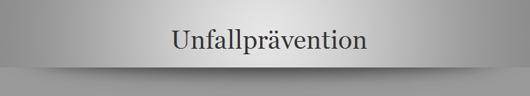 Unfallprvention